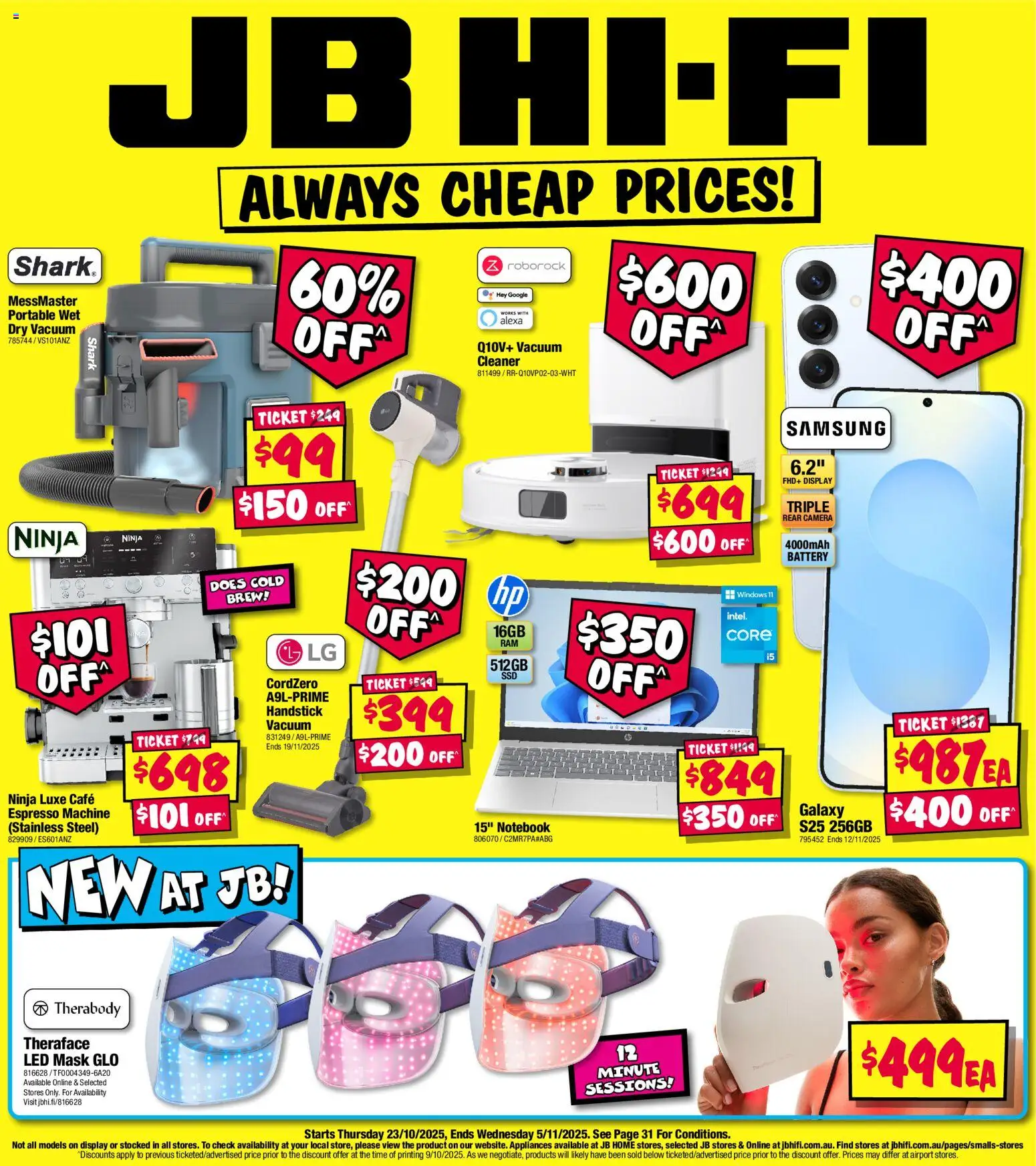 JB Hi-Fi catalogue valid from 23/10/2025 - page 1