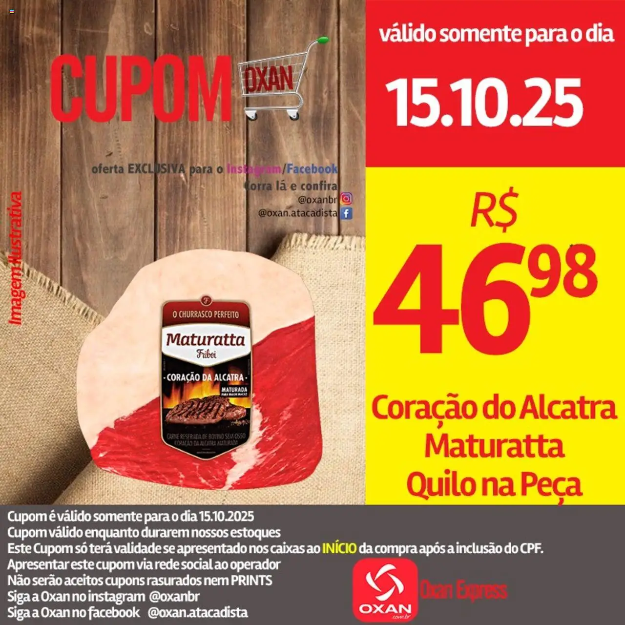 Oxan Atacadista folheto "Ofertas da semana" válido a partir de 15/10/2025 - número de página 1