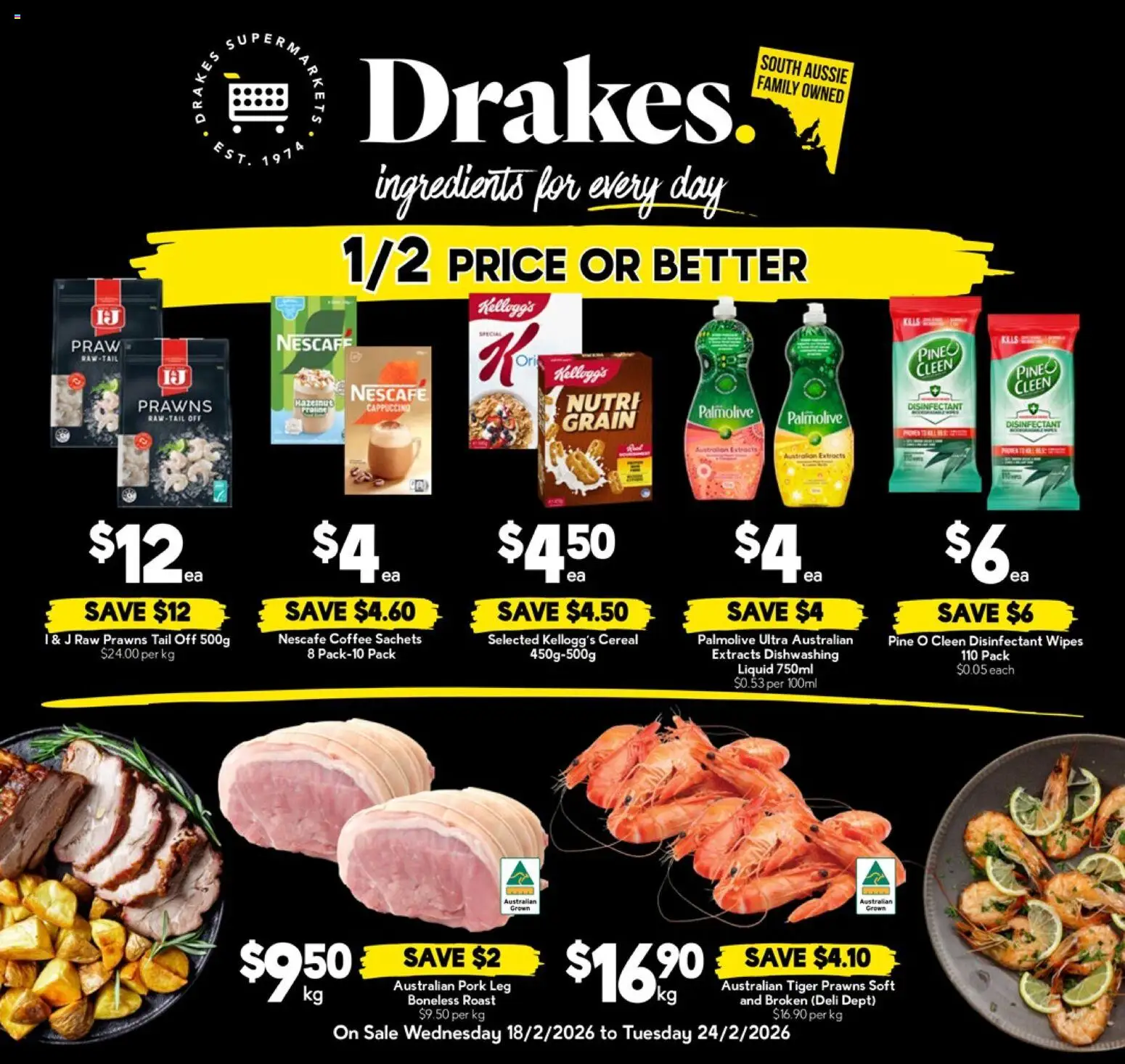 Preview of catalogue Catalogue SA from shop Drakes valid 18/02/2026