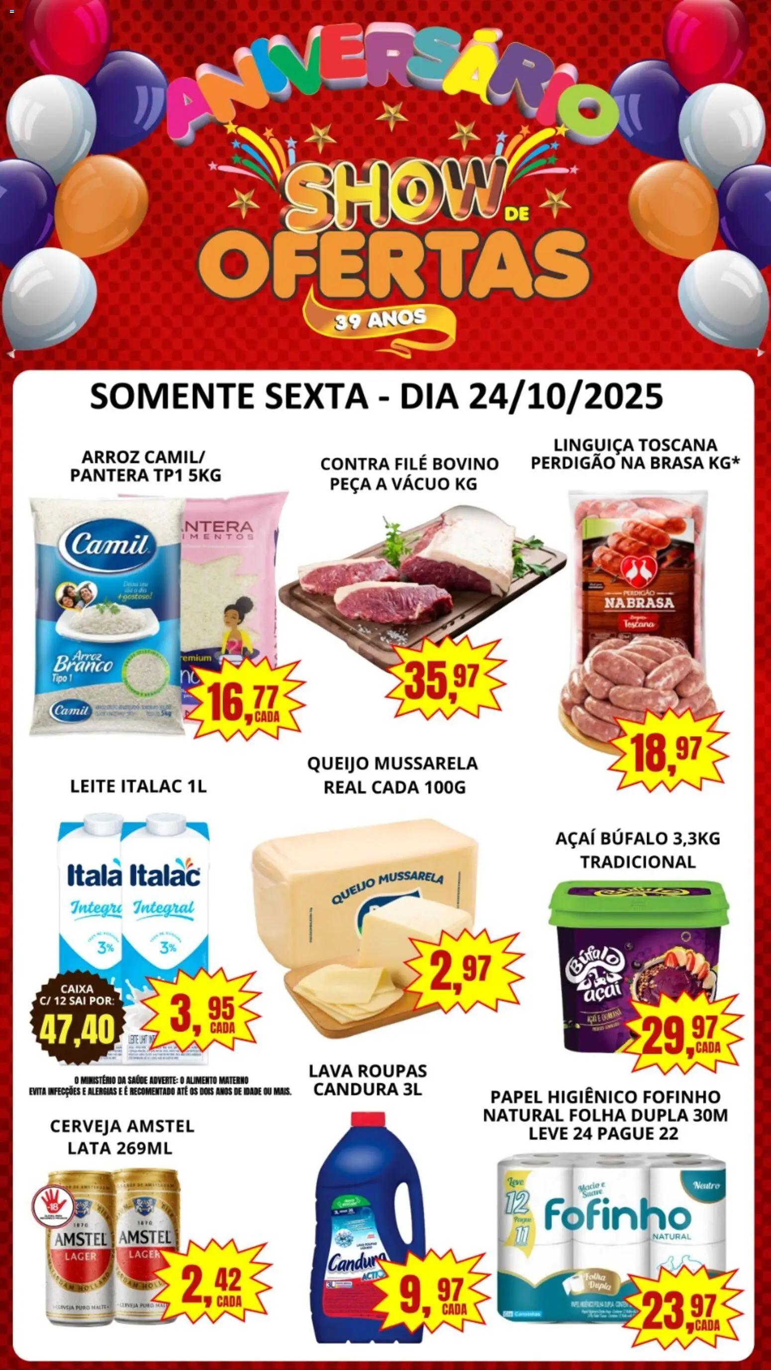 Kaçula folheto "Ofertas do Dia" válido a partir de 24/10/2025 - número de página 1
