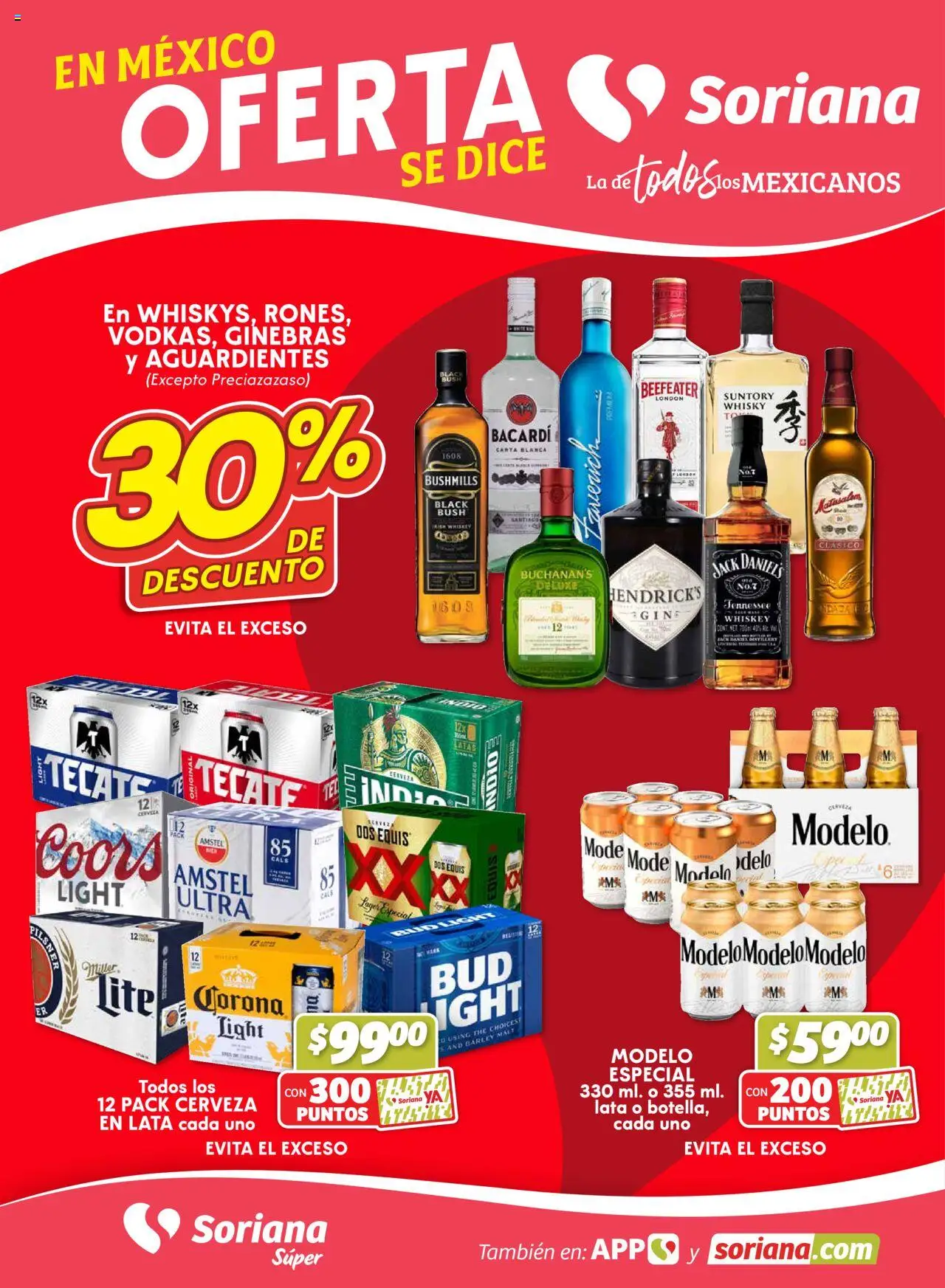 Fin de Semana Súper: Tijuana, Mexicali, Ensenada, San Luis Río Colorado y Tecate Soriana y sus promociones válidas desde el 22/08/2025 - Número de página 1