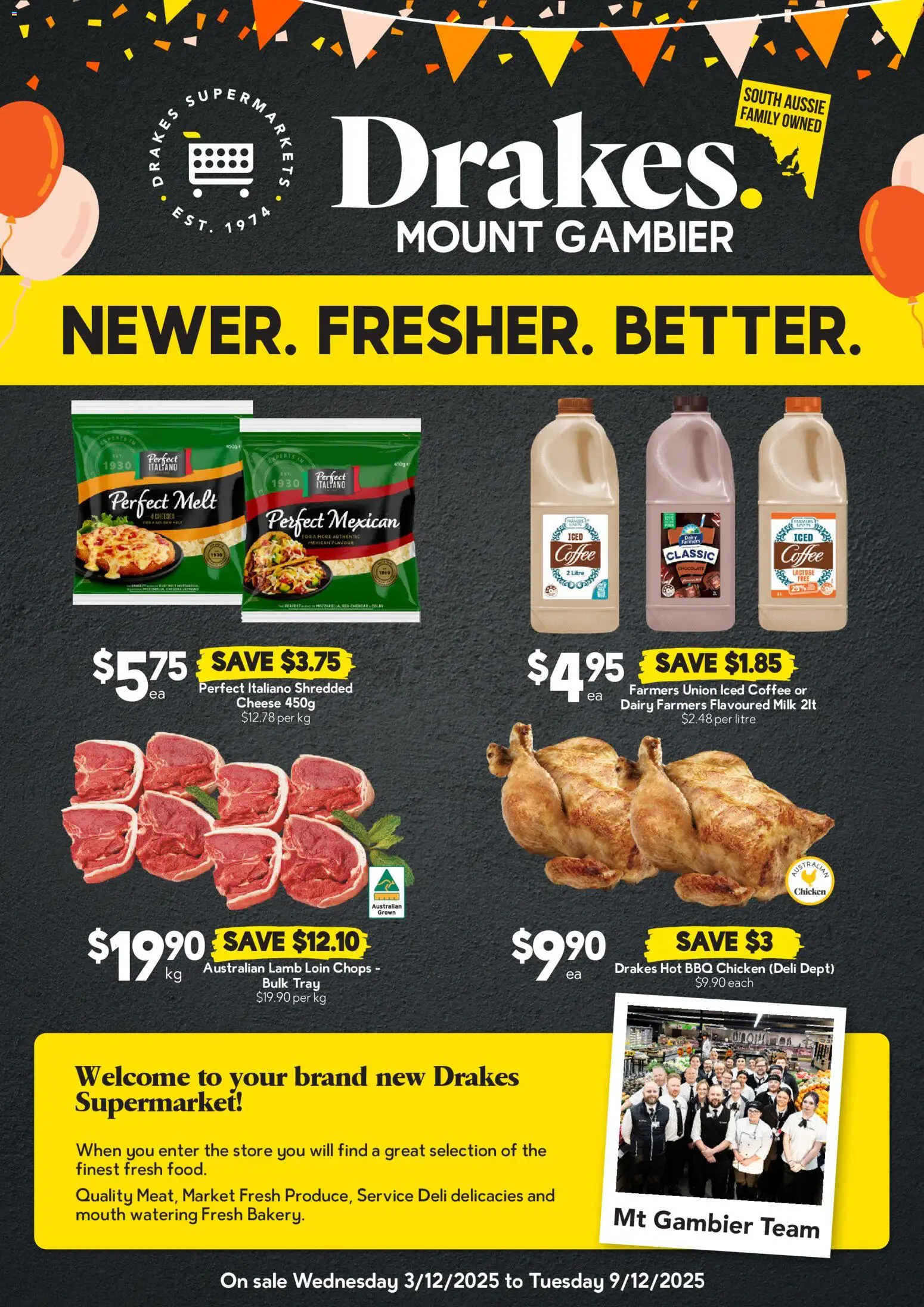Preview of catalogue Mount Gambier SA from shop Drakes valid 03/12/2025