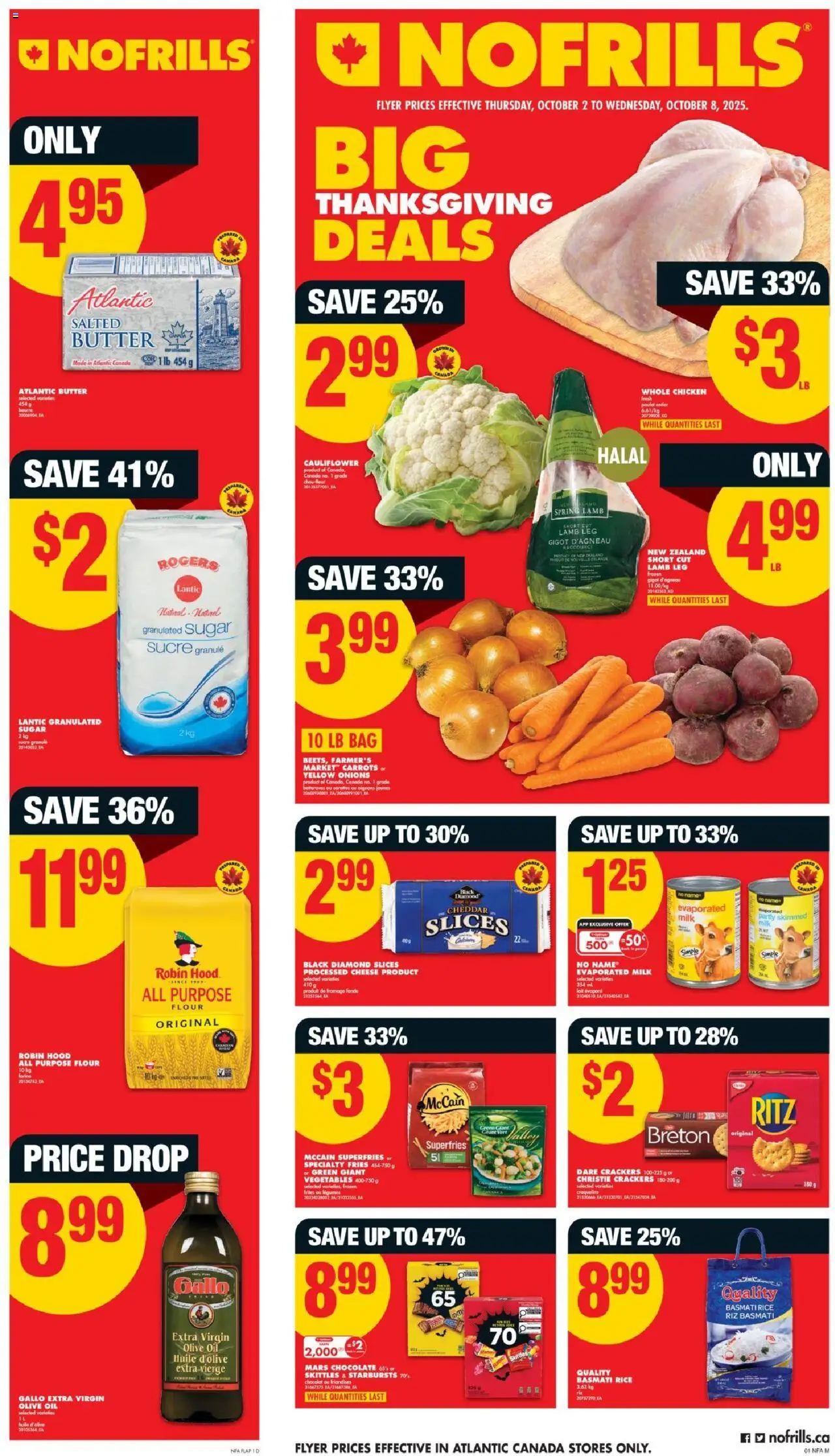 No Frills flyer valid from Oct 02, 2025 - page number 1