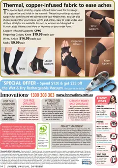 Preview of catalogue Catalogue Summer 2025 from shop Innovations valid 24/09/2025 | Page: 14