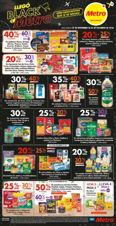  Vista previa del prospecto Black Friday del almacen Metro válida del 27/11/2025 al 03/01/2026 | Página: 15