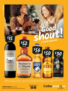 Preview of catalogue Cellarbrations catalogue QLD from shop Cellarbrations valid 20/04/2026