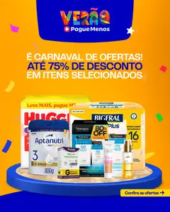 Pré-Visualização do folheto "Catálogo atual" da loja Pague Menos válido a partir de 09/02/2026