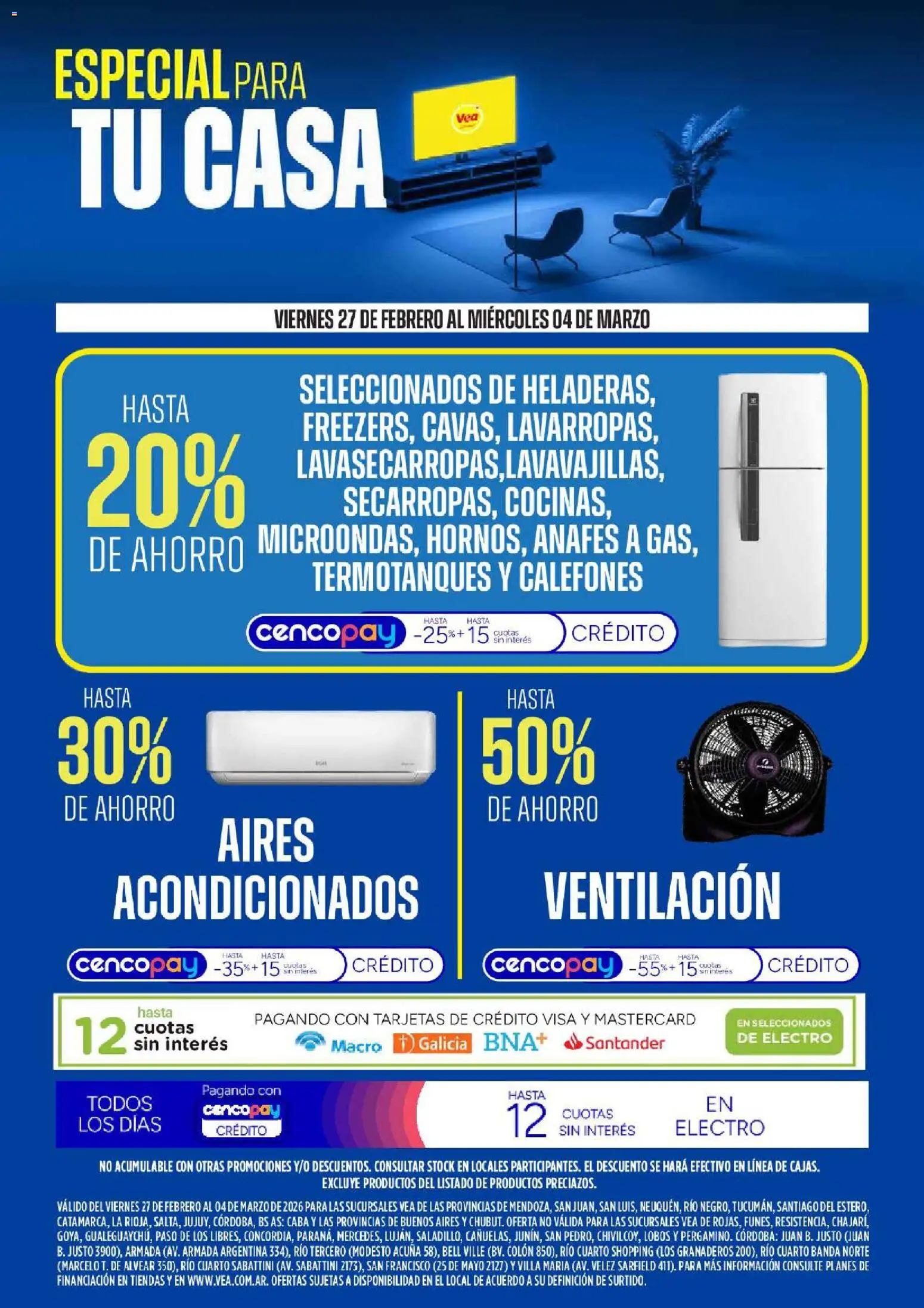 Vista previa del folleto de la tienda Vea válido desde el 27/02/2026 