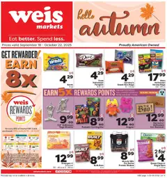 Ad Preview of Weis Hello Autumn from 09/18/2025