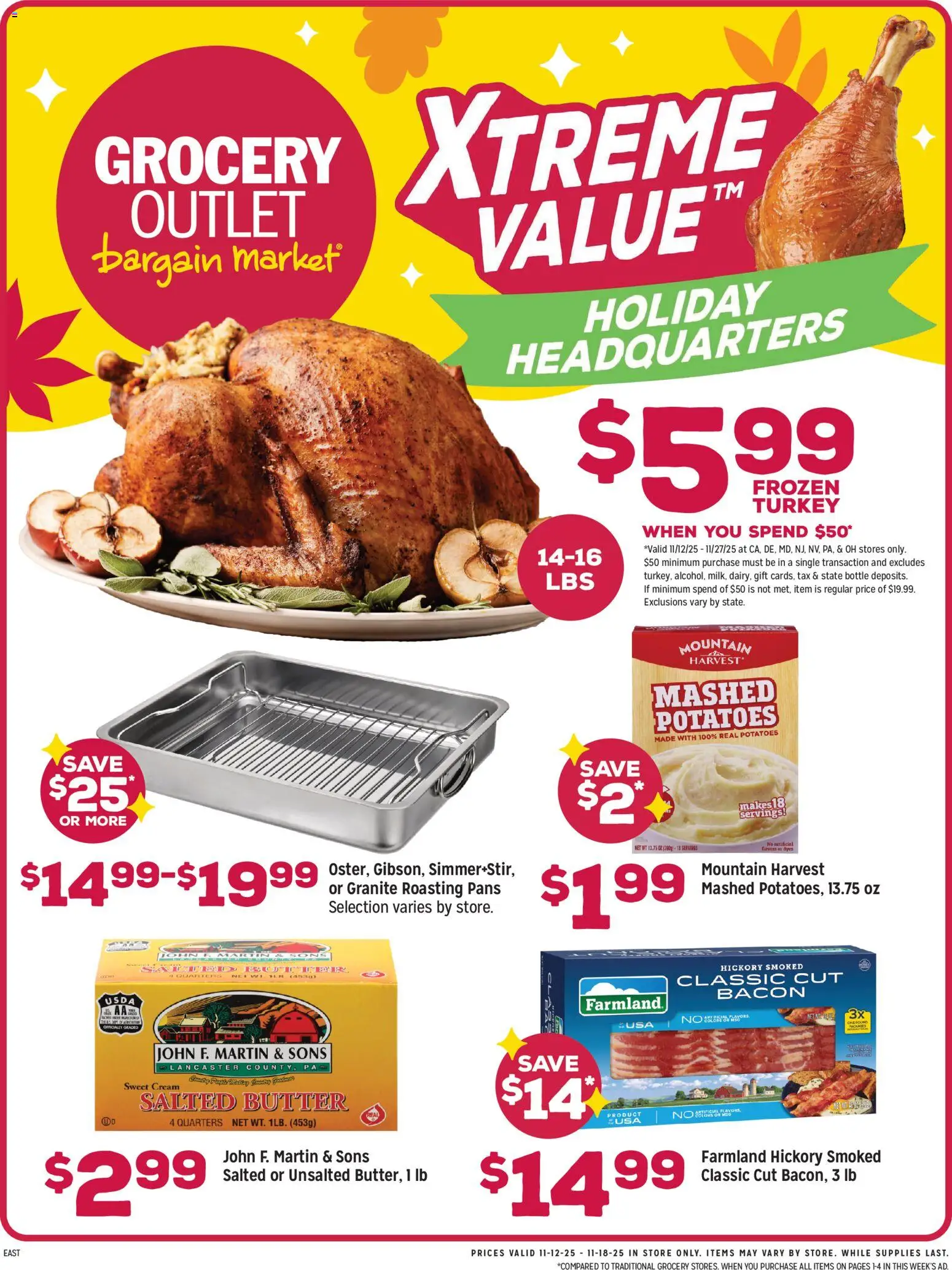 Ad Preview of Grocery Outlet Weekly Ad - MD from 11/12/2025