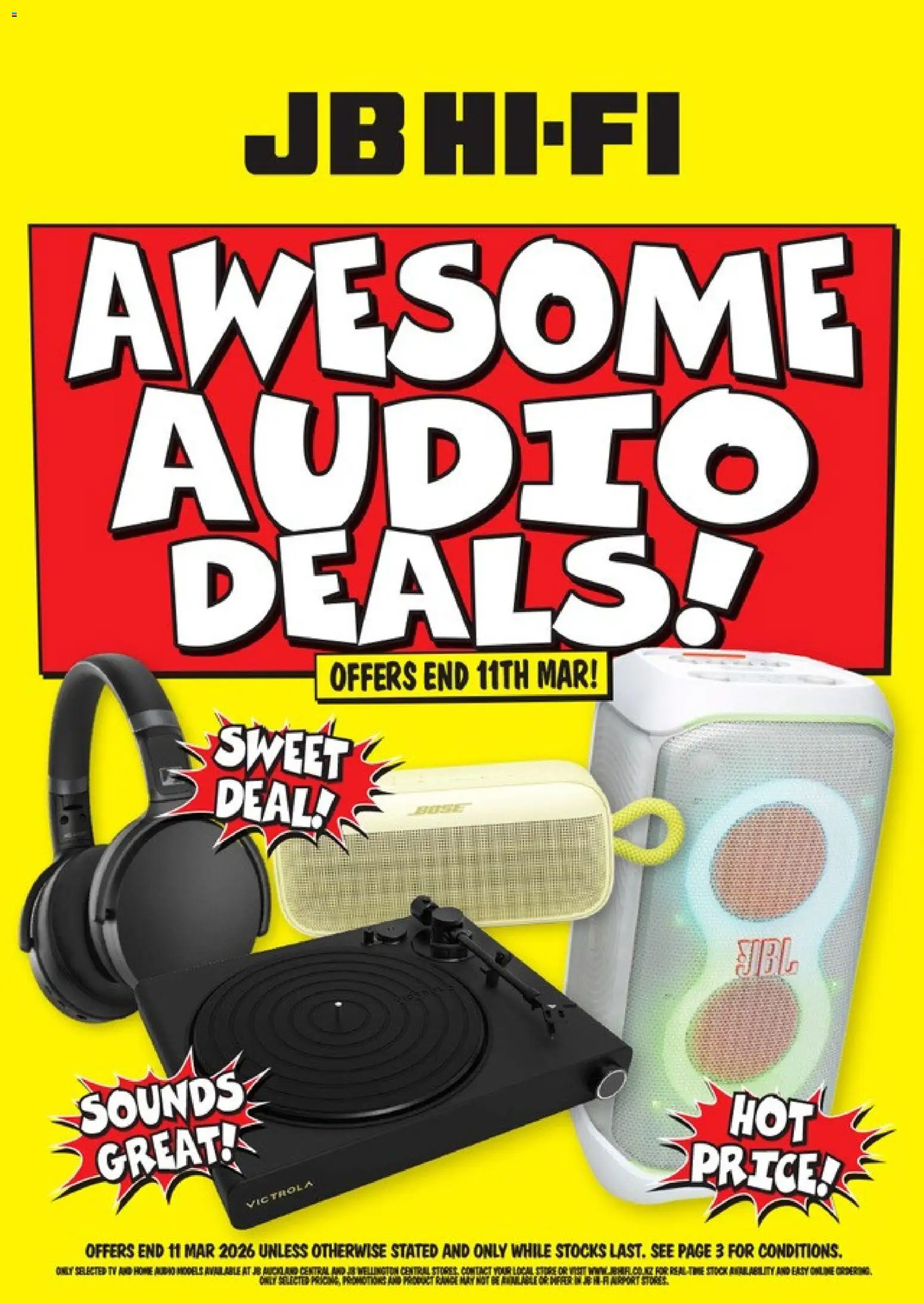 Preview of catalogue JB Hi-Fi catalogue from shop JB Hi-Fi valid 5 Mar 2026
