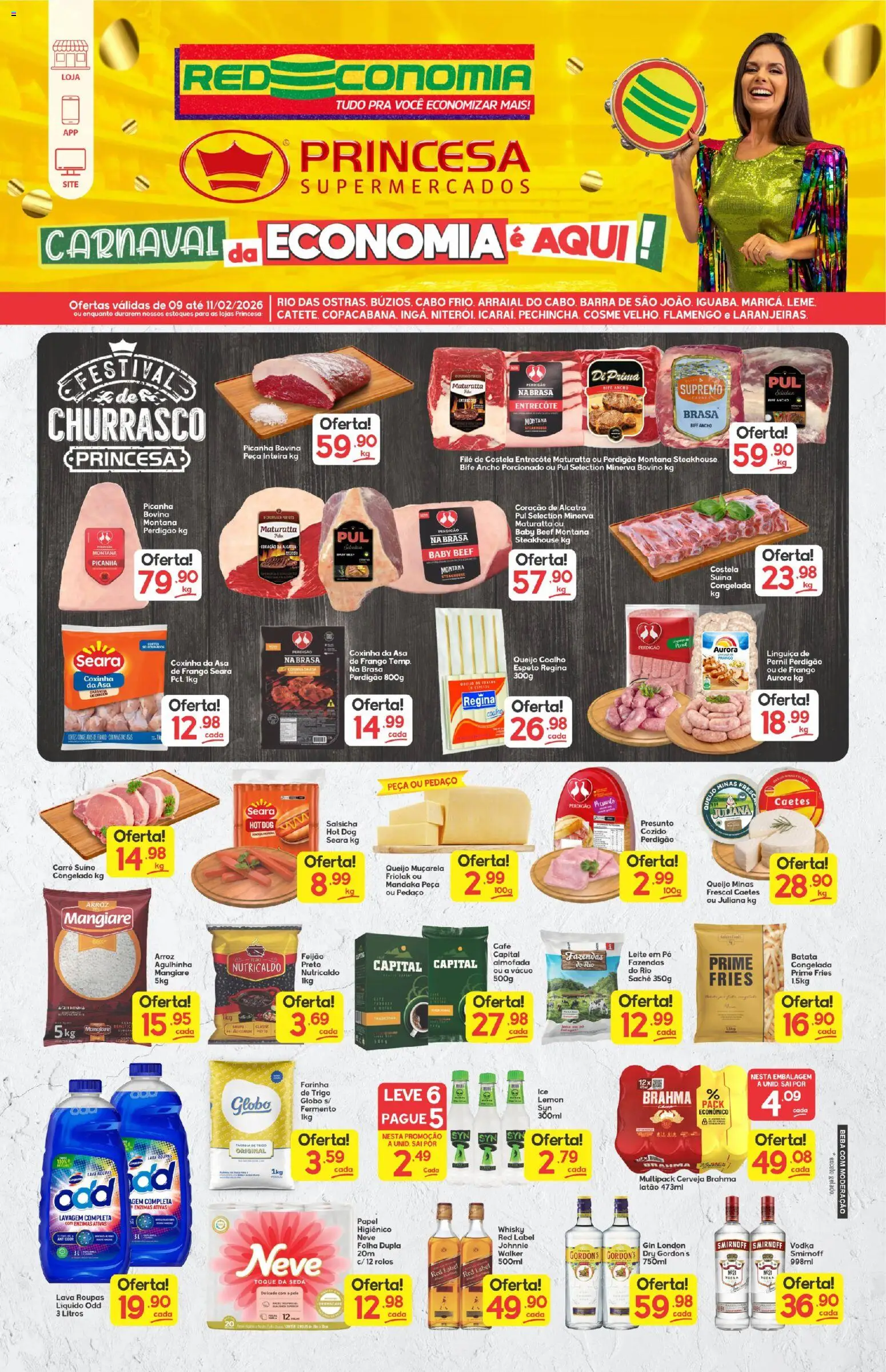 Pré-Visualização do folheto "Encarte" da loja Princesa válido a partir de 09/02/2026