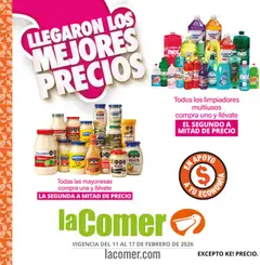 Vista previa las ofertas de la tienda La Comer - Folleto desde el 11/02/2026 