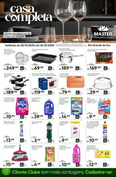 Pré-Visualização do folheto "Ofertas Casa Completa" da loja Master válido a partir de 20/10/2025
