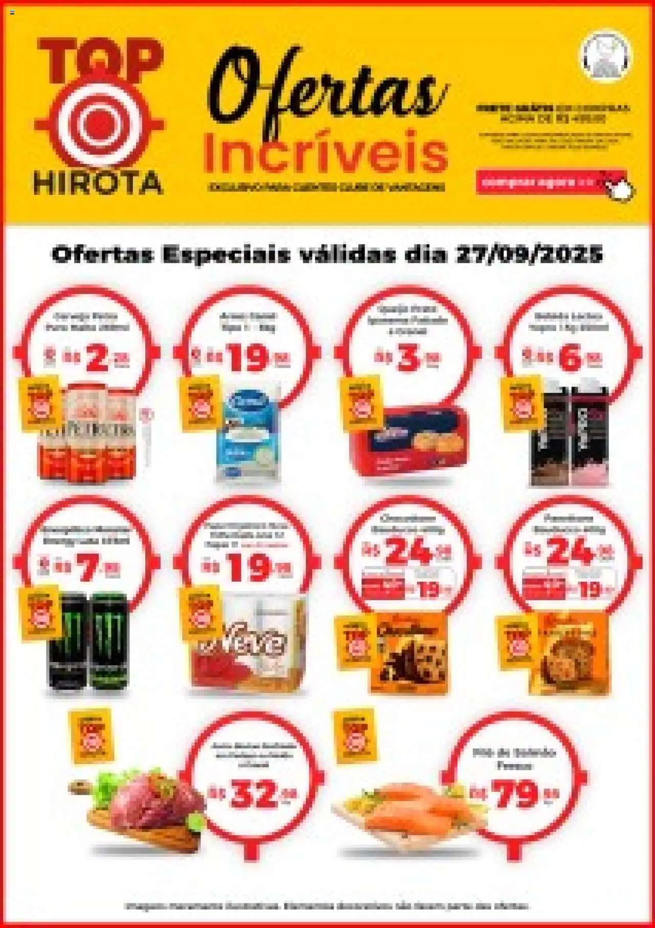 Hirota Food folheto "Ofertas Top" válido a partir de 27/09/2025 - número de página 1