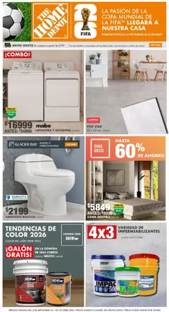 Vista previa las ofertas de la tienda Home Depot - Catálogo desde el 04/09/2025 
