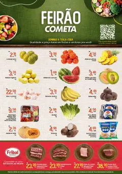 Pré-Visualização do folheto "Ofertas Feirao" da loja Cometa Supermercados válido a partir de 31/08/2025