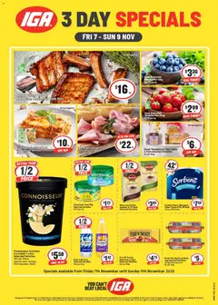 Preview of catalogue Weekend Specials - WA from shop IGA valid 07/11/2025