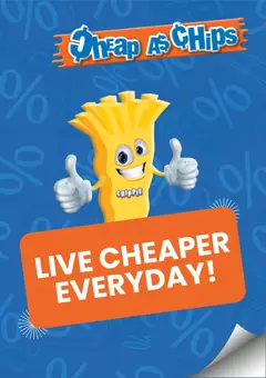 Preview of catalogue Cheap as Chips catalogue from shop Cheap as Chips valid 05/03/2026