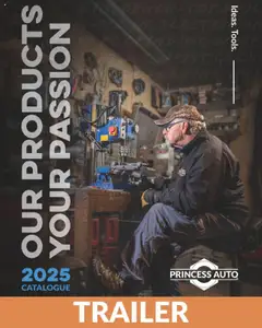 Un aperçu du dépliant Catalogue - Trailer du magasin Princess Auto est valide à partir 16 avr. 2025