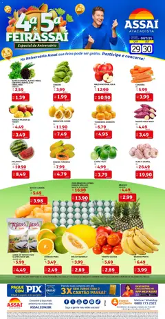 Pré-Visualização do folheto "Encarte - PB" da loja Assaí Atacadista válido a partir de 29/10/2025