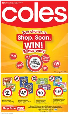 Preview of catalogue Catalogue NT from shop Coles valid 14/01/2026