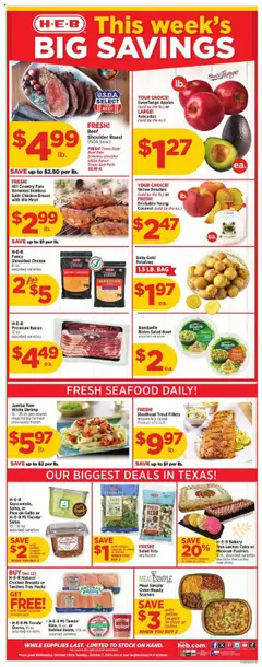 Ad Preview of H-E-B Weekly Ad from 10/01/2025