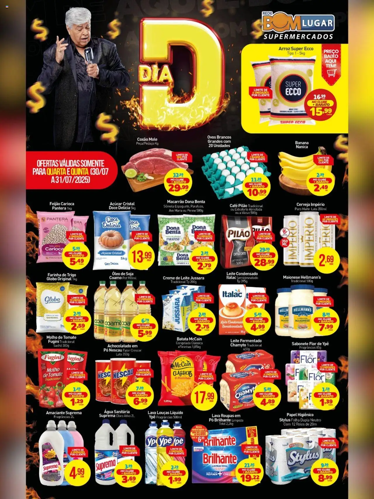 Rede Bom Lugar folheto "Ofertas da semana" válido a partir de 28/07/2025 - número de página 1