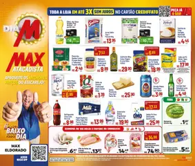 Pré-Visualização do folheto "Ofertas Dia M" da loja Max Atacadista válido a partir de 06/02/2026