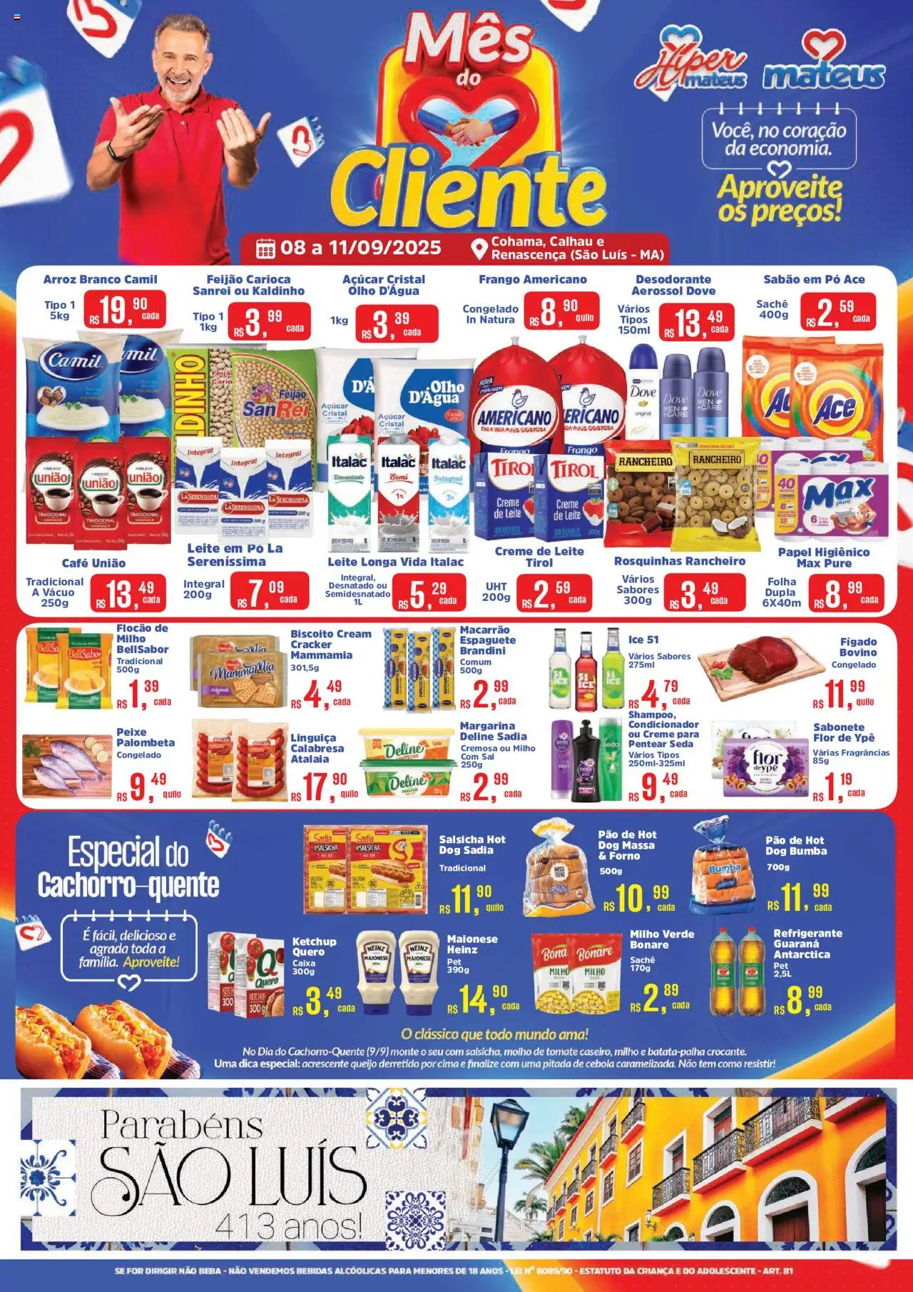 Mateus folheto "Ofertas da semana" válido a partir de 08/09/2025 - número de página 1