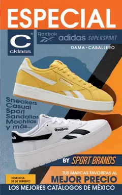 Vista previa las ofertas de la tienda Cklass - Catálogo Especial Reebok & Adidas desde el 02/01/2026 