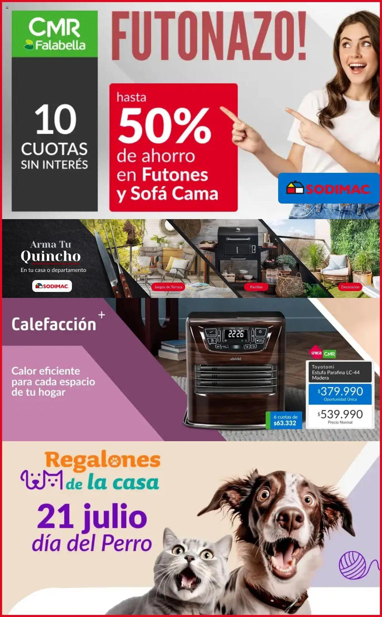 Sodimac Ofertas > válido desde 20.07.2025 > número de página 1