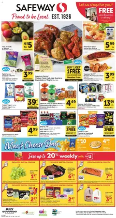 Ad Preview of Safeway Weekly Ad from 07/09/2025