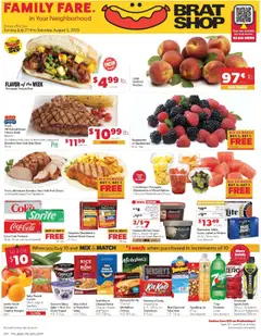 Ad Preview of Family Fare Weekly Ad - MI from 07/25/2025