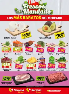 Vista previa las ofertas de la tienda Soriana - Soriana Frescos del Mandado Mercado: Saltillo y Torreón desde el 07/04/2026 