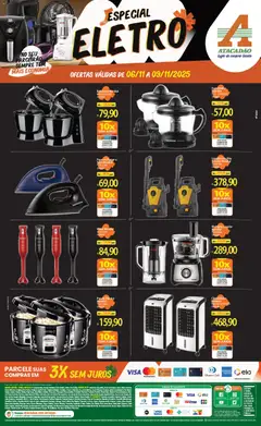 Pré-Visualização do folheto "Ofertas - SP" da loja Atacadão válido a partir de 06/11/2025