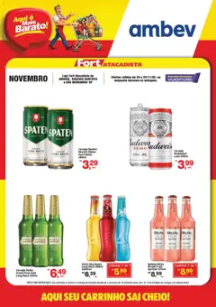 Pré-Visualização do folheto "Ofertas Ambev" da loja Fort Atacadista válido a partir de 20/11/2025
