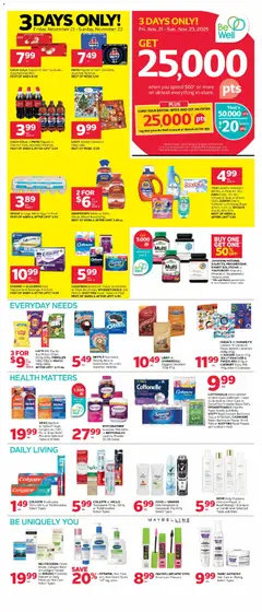 Un aperçu du dépliant Weekly flyer / circulaire du magasin Rexall est valide à partir 21 nov. 2025