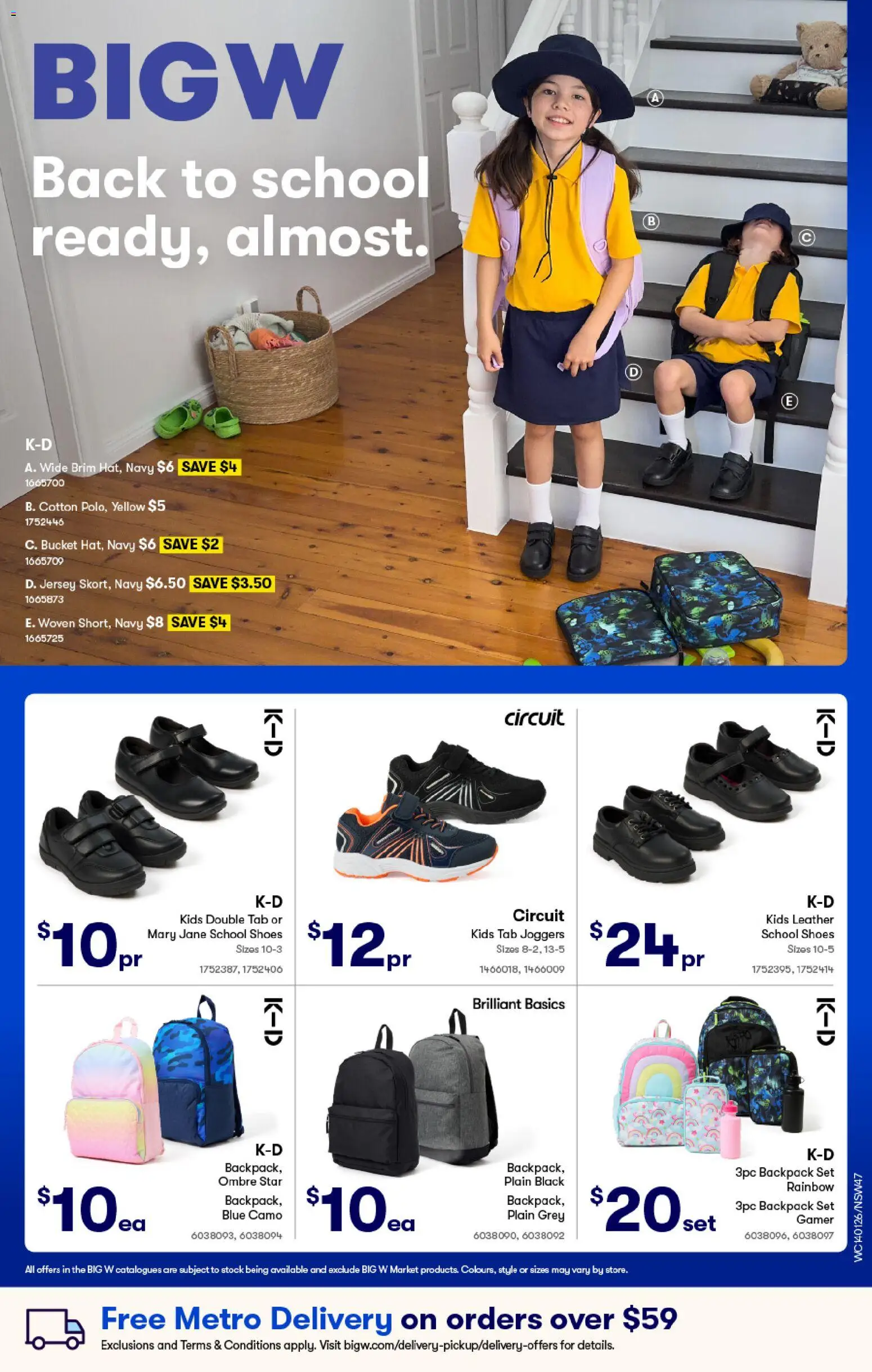 Preview of catalogue Back to School from shop Big W valid 14/01/2026