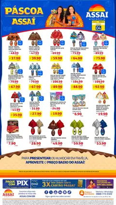 Pré-Visualização do folheto "Assaí Atacadista ofertas - DF" da loja Assaí Atacadista válido a partir de 04/04/2026