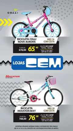 Pré-Visualização do folheto "Ofertas atuais" da loja Lojas Cem válido a partir de 01/11/2025 | Página: 112