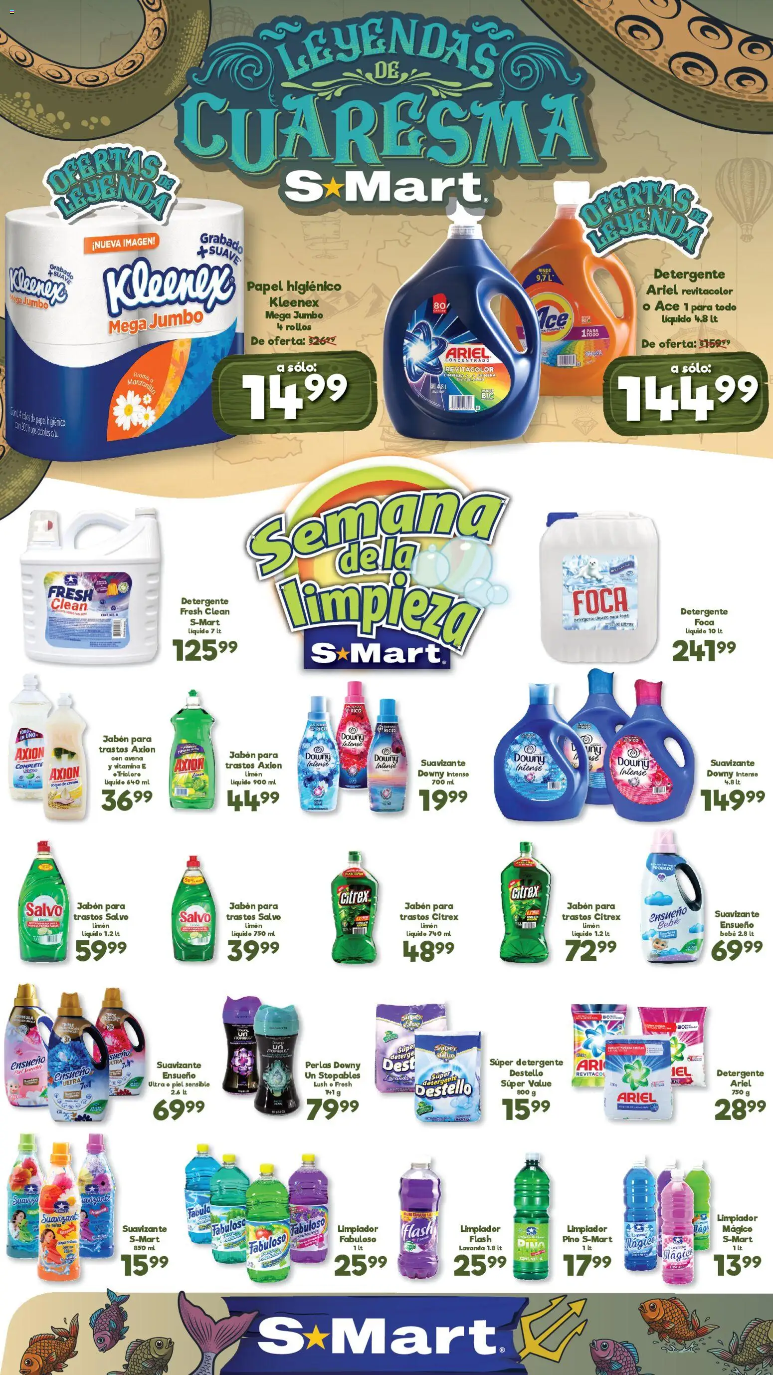 Vista previa las ofertas de la tienda S-Mart - S-Mart folleto Ofertas de feria Nuevo Laredo desde el 27/03/2026 