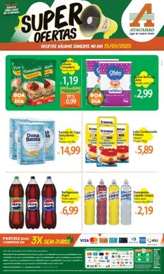 Pré-Visualização do folheto "Ofertas - PR" da loja Atacadão válido a partir de 15/09/2025