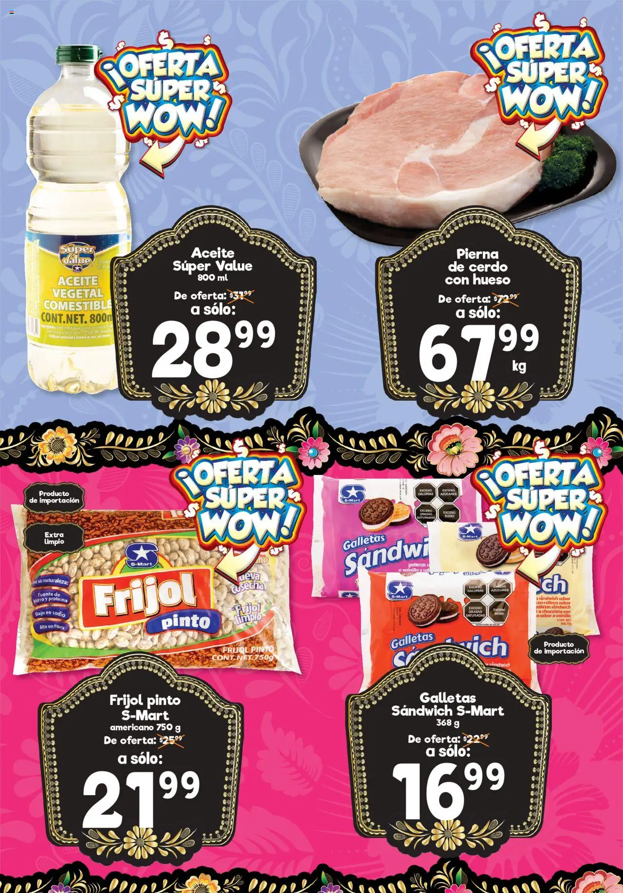 Folleto de Feria - Chihuahua S-Mart y sus promociones válidas desde el 19/08/2025 - Número de página 1