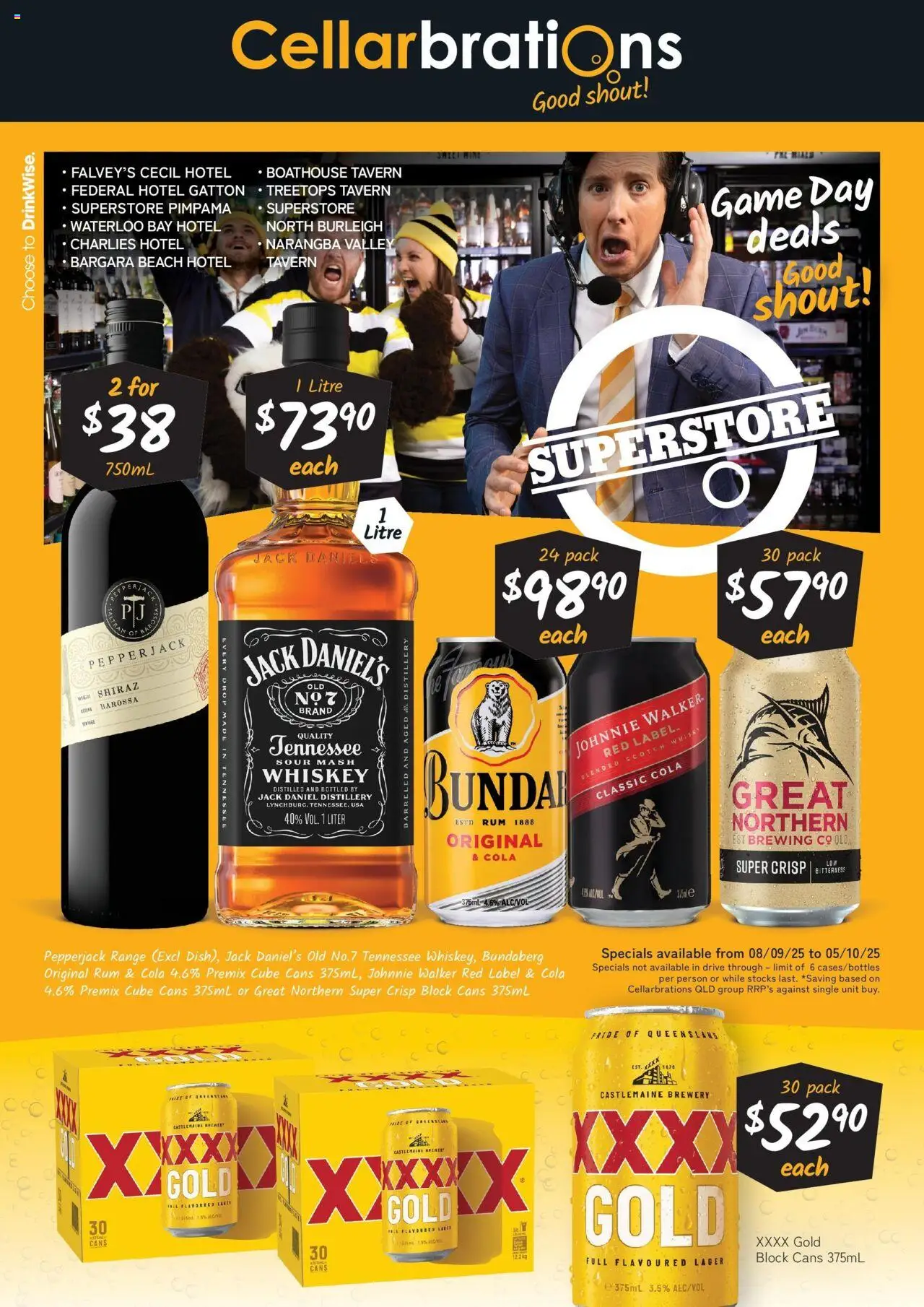 Cellarbrations catalogue valid from 08/09/2025 - page 1