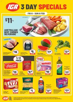 Preview of catalogue Weekend Specials WA from shop IGA valid 06/02/2026