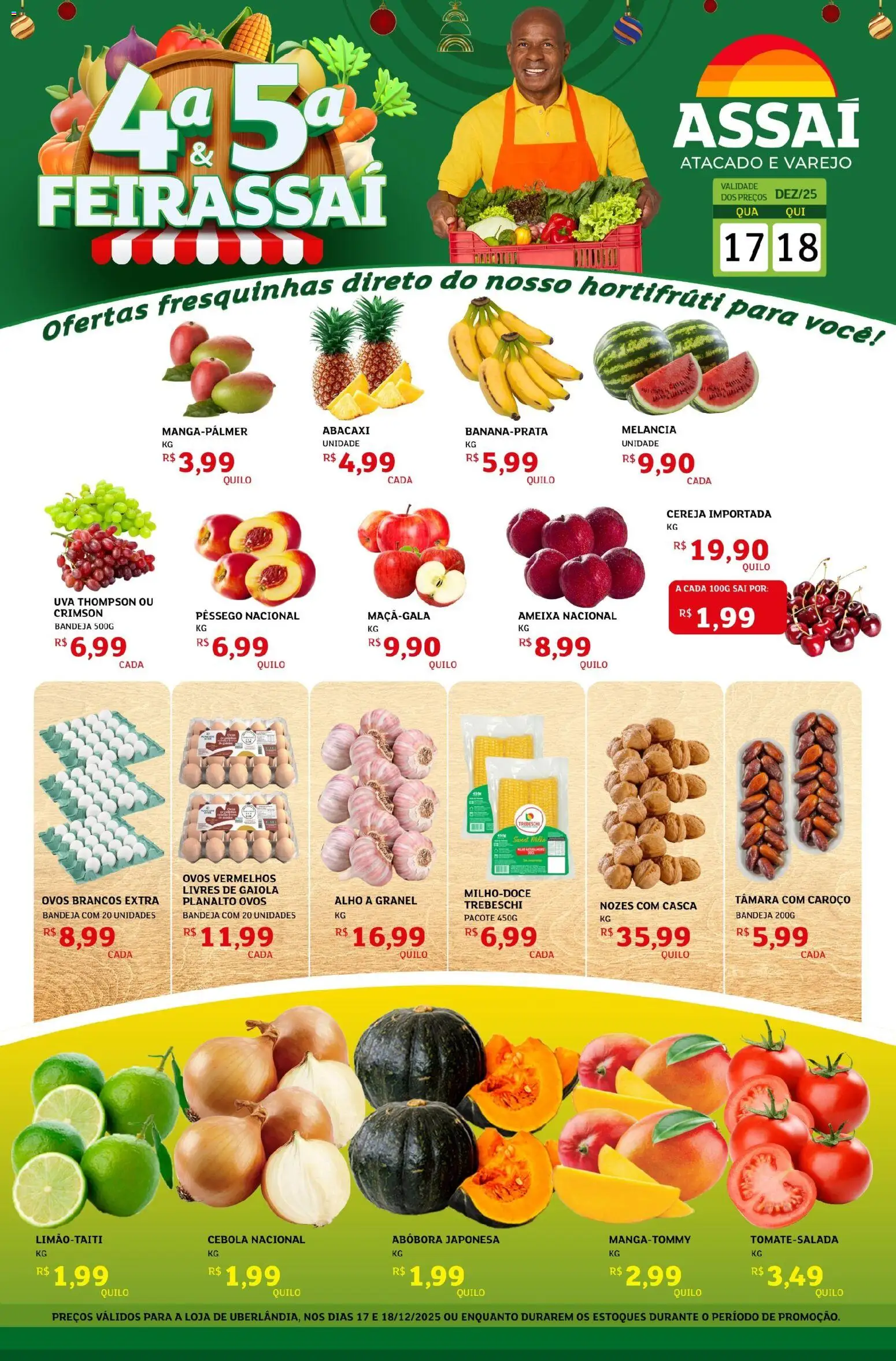 Pré-Visualização do folheto "Encarte - MG" da loja Assaí Atacadista válido a partir de 17/12/2025