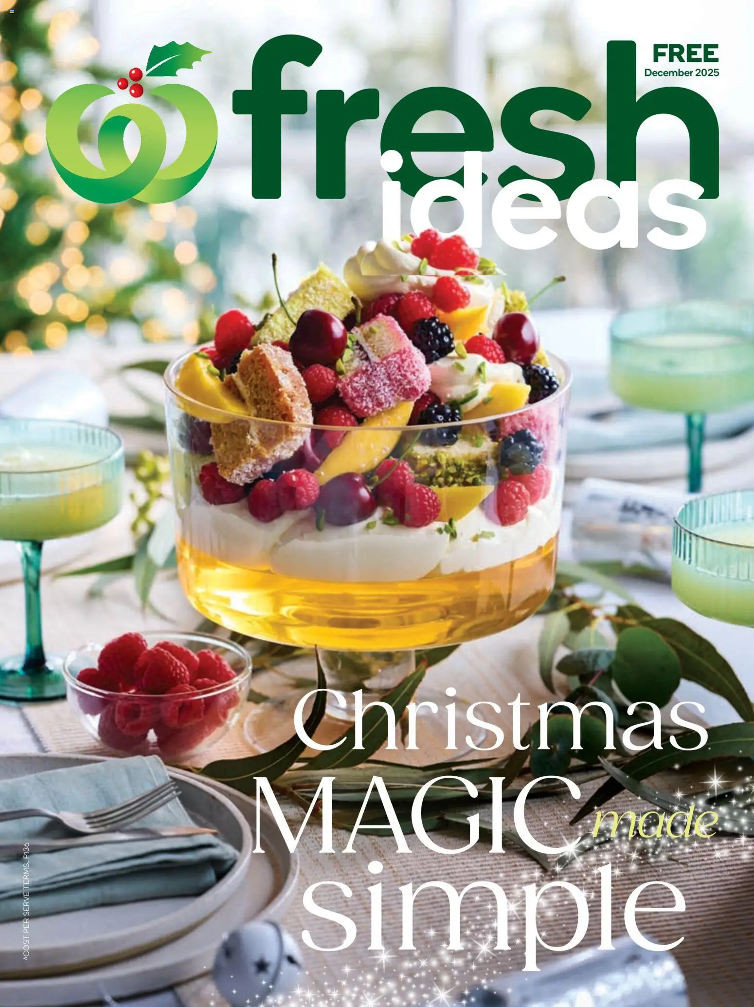 Preview of catalogue Fresh Ideas Magazine from shop Woolworths valid 01/12/2025