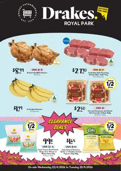 Preview of catalogue Drakes catalogue Royal Park from shop Drakes valid 22/04/2026