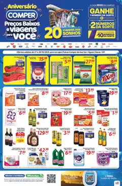 Pré-Visualização do folheto "Ofertas da semana" da loja Comper válido a partir de 27/10/2025
